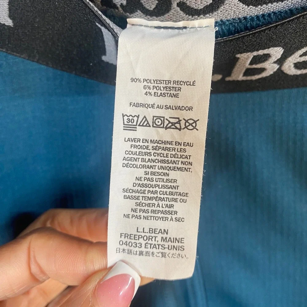 L.L. Bean measurements waist